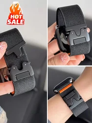 Parachute Straps for Apple watch 10 Band 46mm 42mm 45mm Ultra 2 49mm 44mm 41mm nylon bracelet correa iWatch Series 9 8 SE 5 6 7