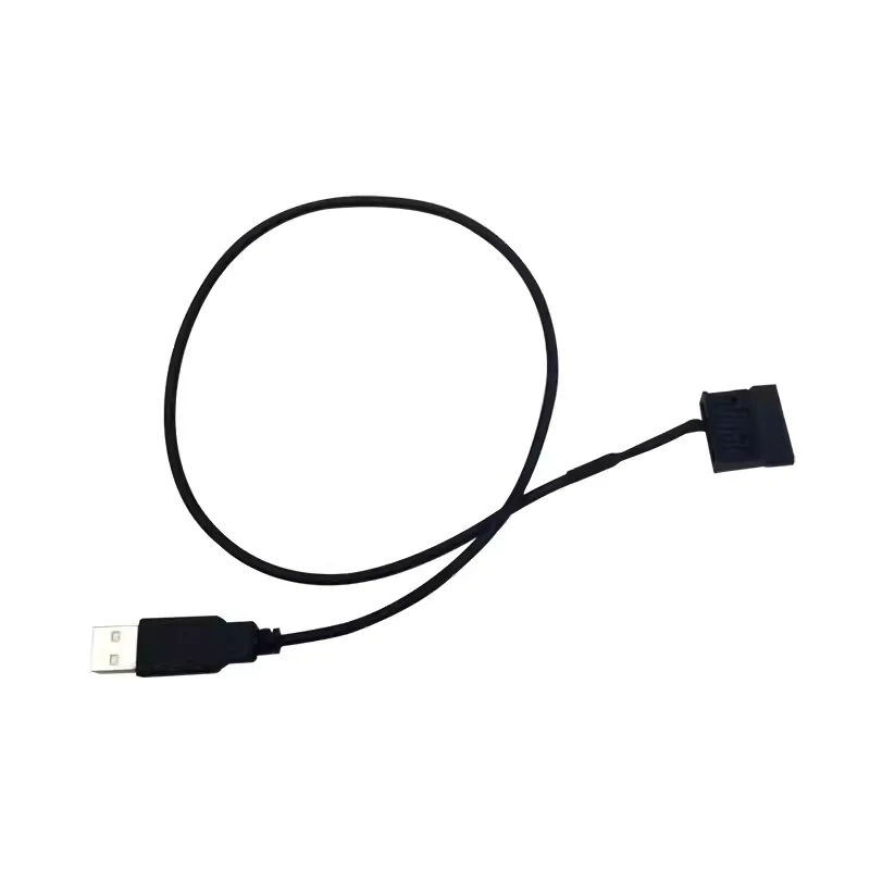 5V Computer USB To 15Pin SATA Female Hard Drive Power Cable External Converter for 2.5 Inch Laptop HDD SSD