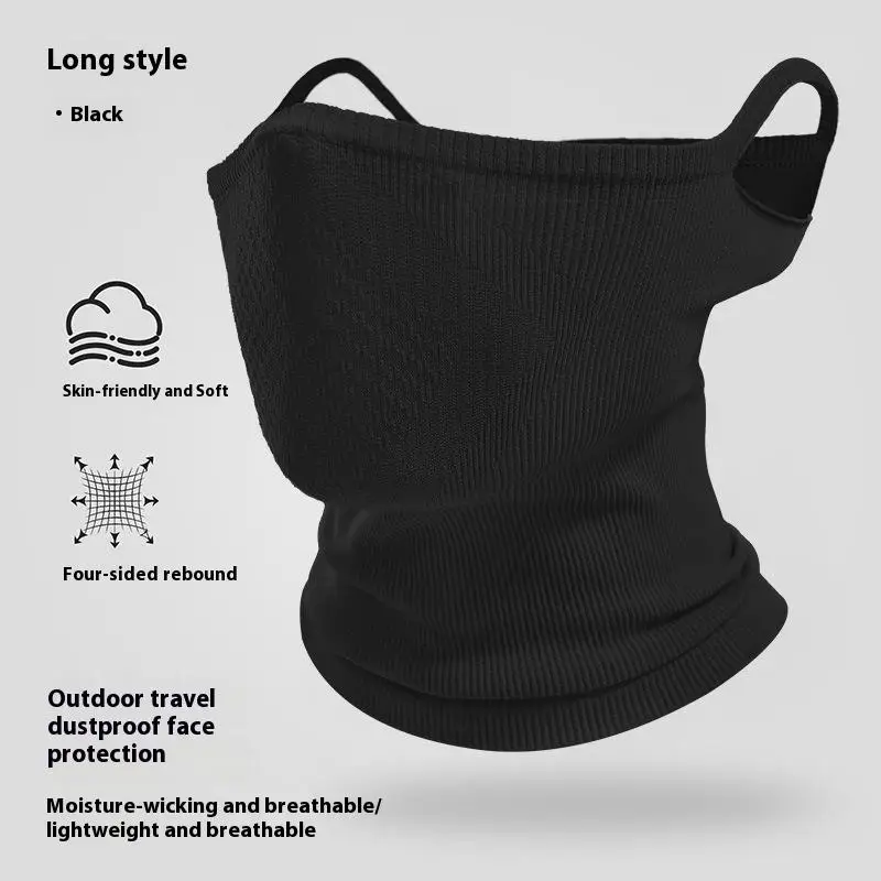 1Pieces Autumn/Winter Sport Bandana Cycling Bike Hanging Ear Face Cover Reusable Masks Hiking Camping Mountaineering Scarf, image 7