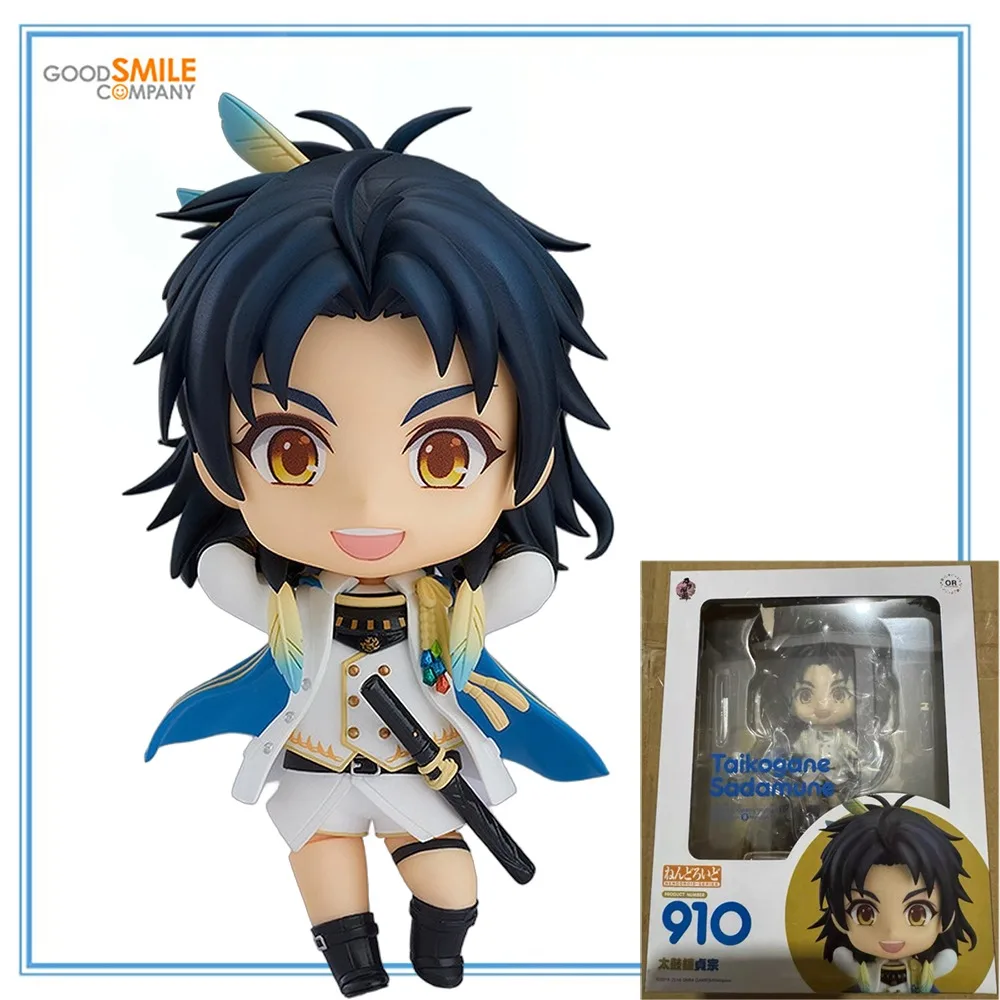 

100% Оригинальный, в наличии, Orange Rouge Nendoroid ( # 910) Фигурка из аниме Touken Ranbu Online, коллекционная серия Taikogane Sadamune