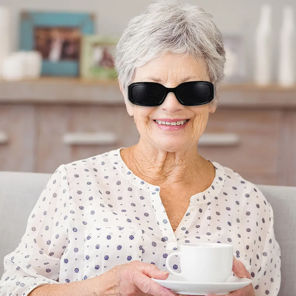 5 قطع نظارات شمسية أنيقة بتصميم ثقب نظارات خفيفة الوزن للعناية بالعين لحماية محمولة من الأشعة فوق البنفسجية ومضادة لإجهاد العين #1