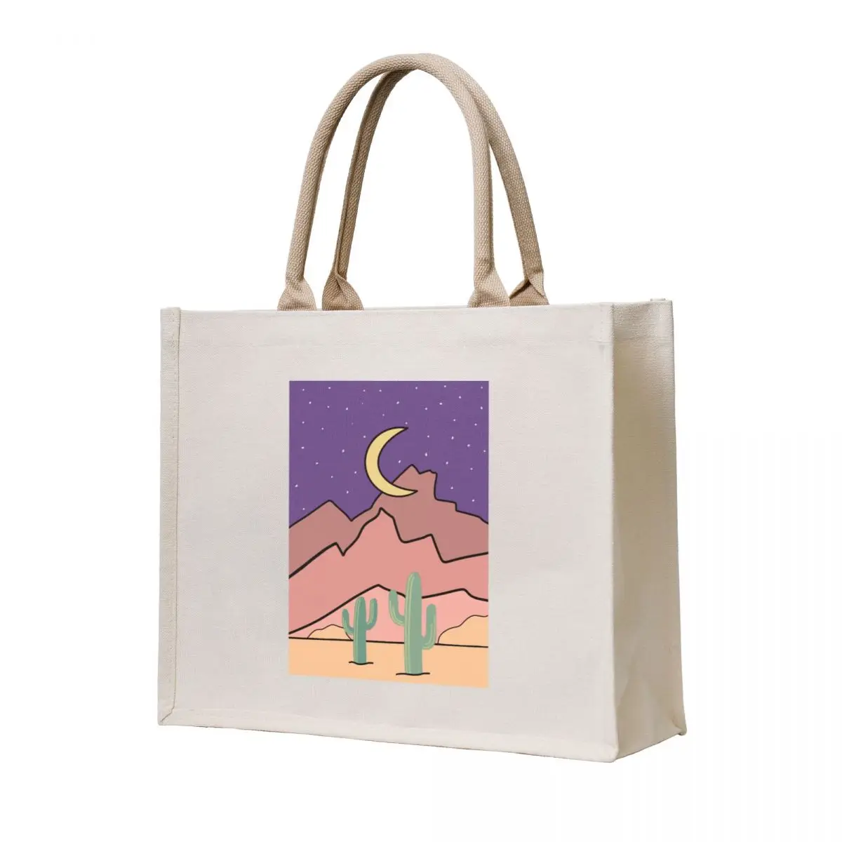 

desert at night Tote Bag Cloth bag cloth bag woman canvas tote