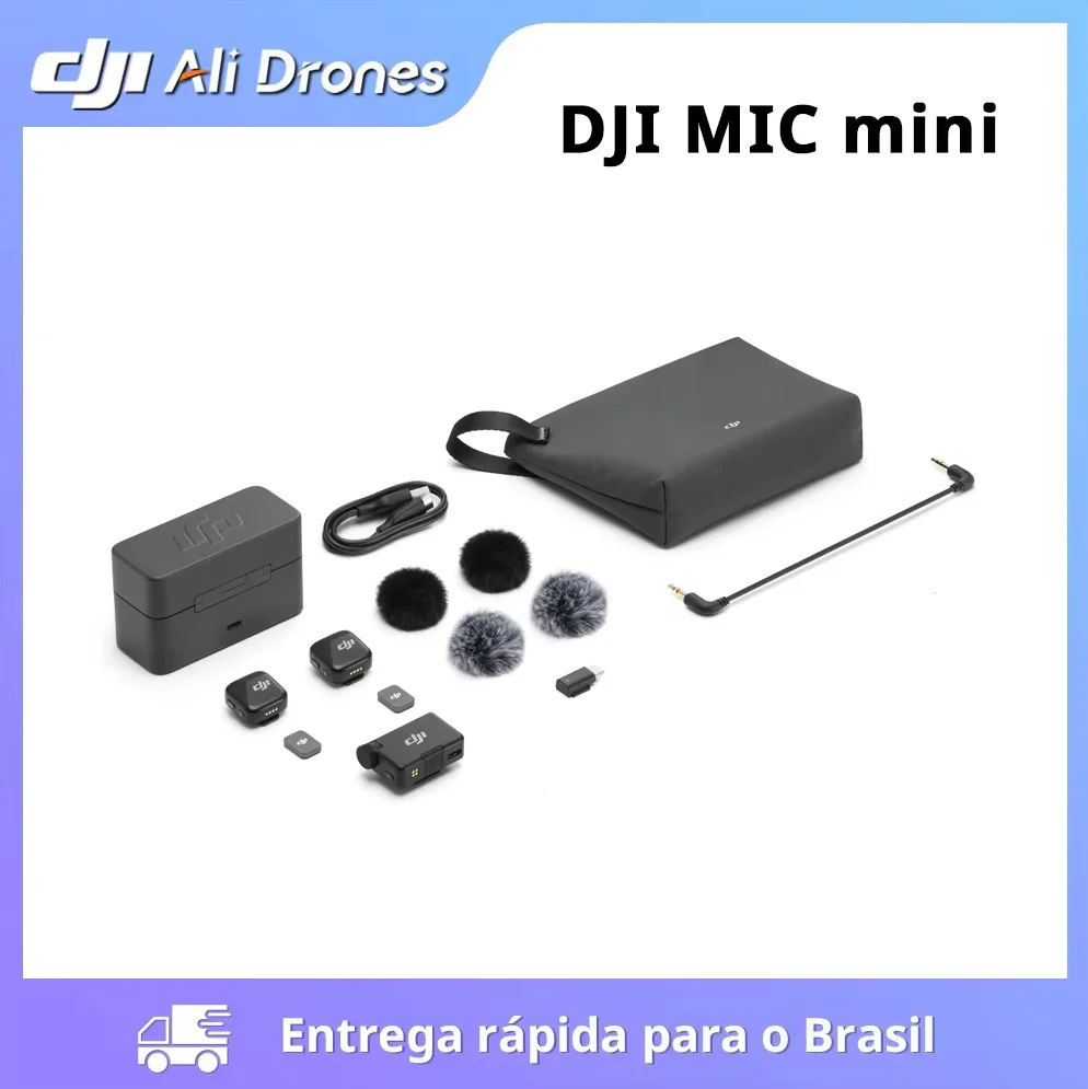 DJI MIC mini Small Ultralight Discreet High-Quality Audio With Stable Transmission original brand new in stock