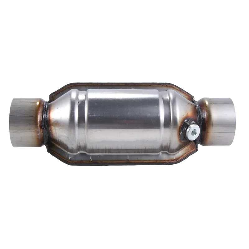 

A26F-Universal Catalytic Converter 400 Cells High Flow Muffler Catalytic Converter Euro 1 Round Stainless Steel