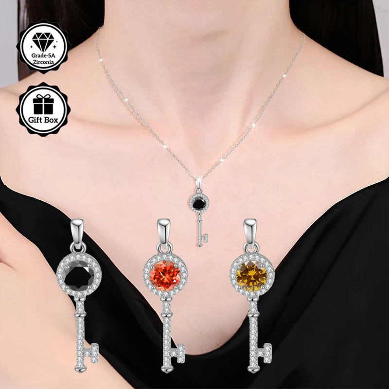 Weihnachtsgeschenk für, Zirkonia-Halskette für Frauen, Schmuck für Frauen, hypoallergene Halskette, hochwertiger Schmuck, Bohemian,