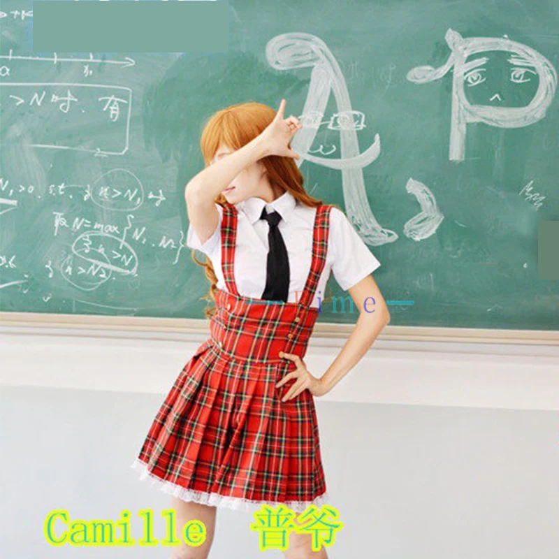 APH Axis Powers World Mitglieder Schuluniformen Cosplay Kostüm Frauen Niedliches Kleid Halloween Uniformen Ausgefallener Partyanzug Nach Maß