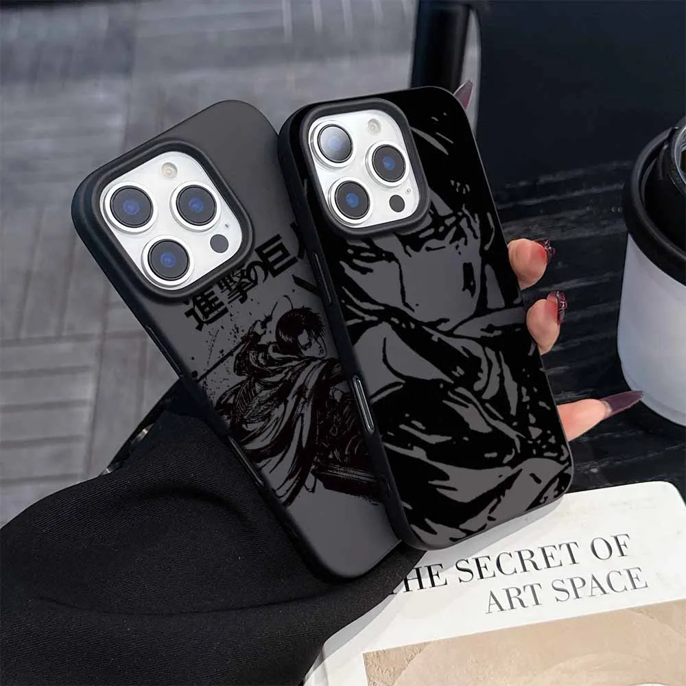 

Attack on Titan Anime For OPPO A98 A60 A38 A9 A5 A3X Reno 12 11F Realme C63 C33 V25 V13 9 Narzo 50 Pro Plus Phone Case