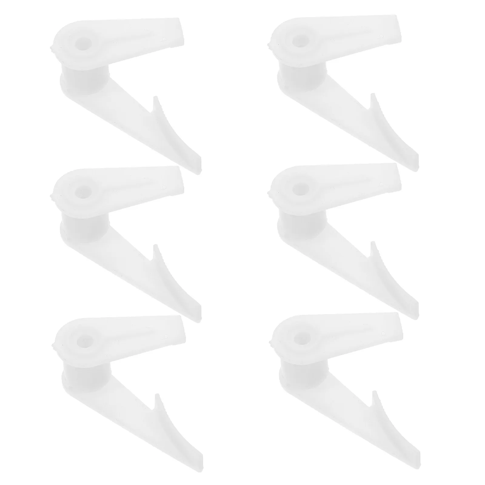 

12 шт. пластиковых зажимов для потолочных светильников, детали для светильников, совместимые со светодиодными потолочными светильниками, простая установка, надежное крепление плафона