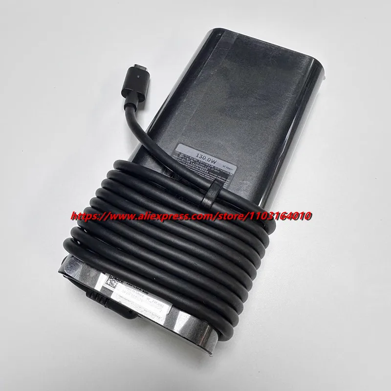 100% oryginalna ładowarka do laptopa 130W typu C 20V 6,5A do zasilacza Dell XPS 15 9570 9575 DA130PM170 HA130PM170 LA130PM200 0K00F5