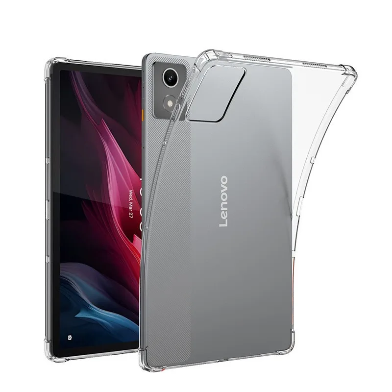 TPU Case voor Lenovo Tab K11 Plus 11.45 inch 2024 Transparant Siliconen Flexibele Zachte Achterkant voor Lenovo Tab M11 Plus 11.45"