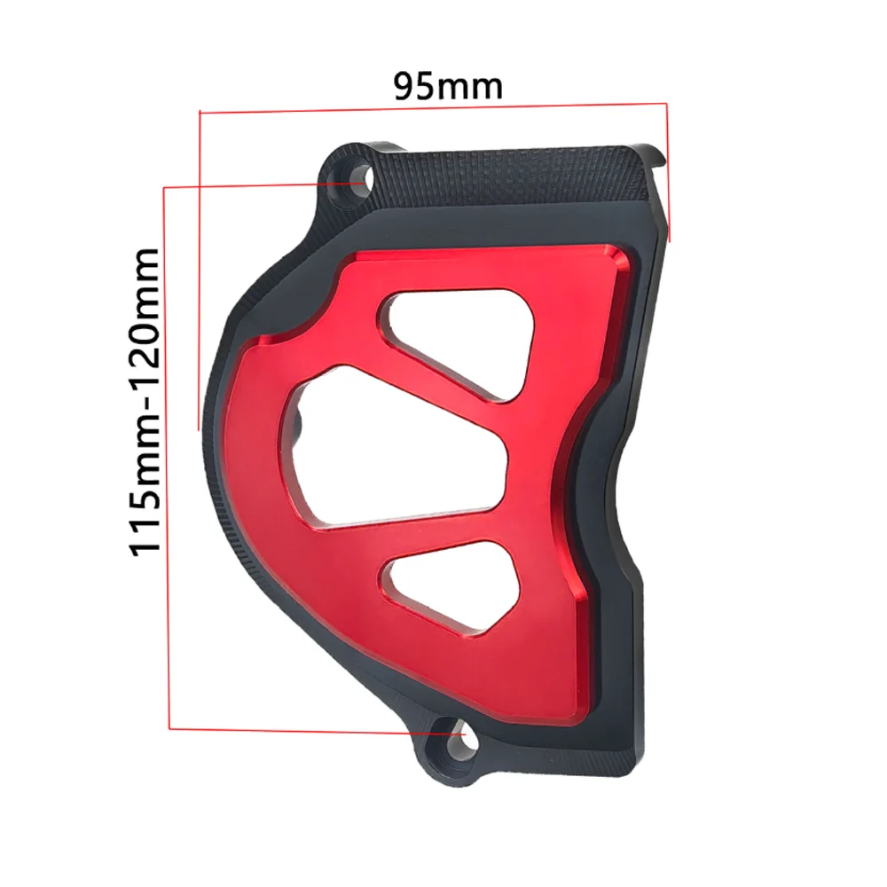 FOR Honda Monkey 125 DAX125 CT125 Hunter Cub WAVE125 Motorcycle Aluminum Front Sprocket Guard Protector Chain Guaud Cover
