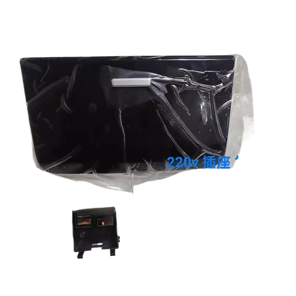 For Ford Edge 2015-2018 Armrest Box 220v Charger Rear-seat Drawer Phone Charger Socket Middle-row 12V Power Outlet