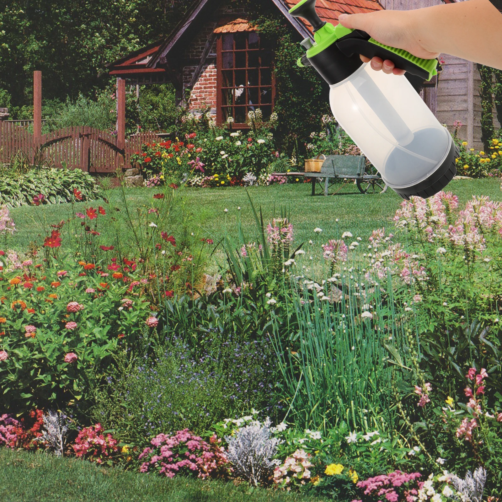 

2Pcs Welding Watering Spray Can Modern Transparent Small Watering Pot for Succulents Flowers Garden Plant Mister Bottle Reusable