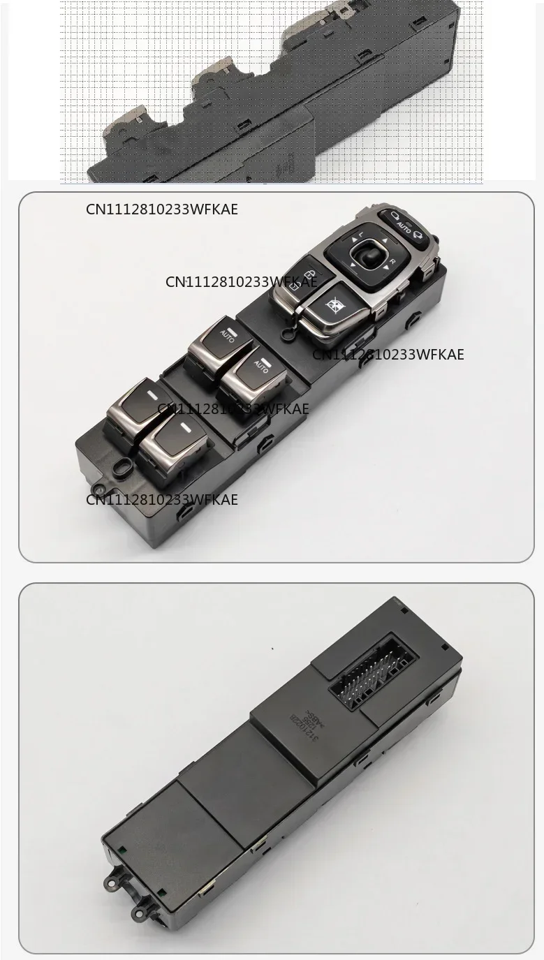 93570-3V031 Front Left Power Window Master Switch For Hyundai Azera Grandeur 11-15  2 AUTO Window Glass Lift Button 935703V031