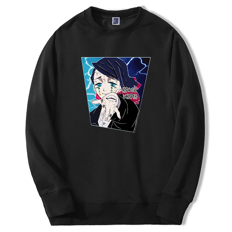 

Demon Slayer Anime Hoodies Mens Sweatshirts Tanjirou Mangas Graphic Sweatshirt Long Sleeve Oversize Fashion Streetwear Pullover