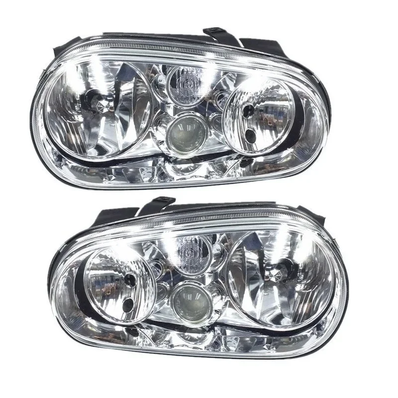 

Headlight Head Light for Volkswagen VW Golf 4 MK4 2002 2003 2004 2005 Without Light Hand Regulator