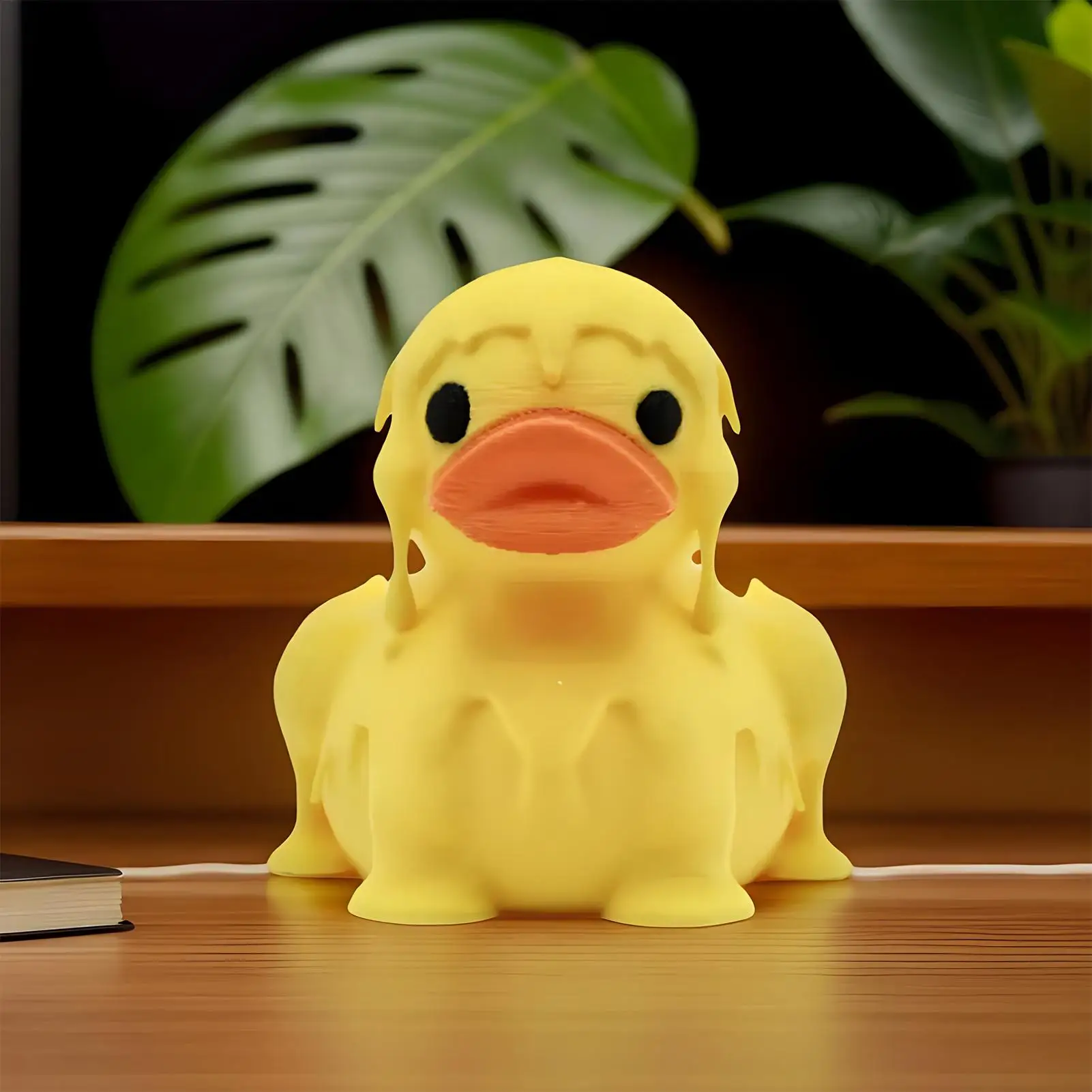 

Duck Figurine Decor Miniature Duck Figurine Decor 3D Printed Statue Collectible Desk Ornament For Home Garden Table Indoor