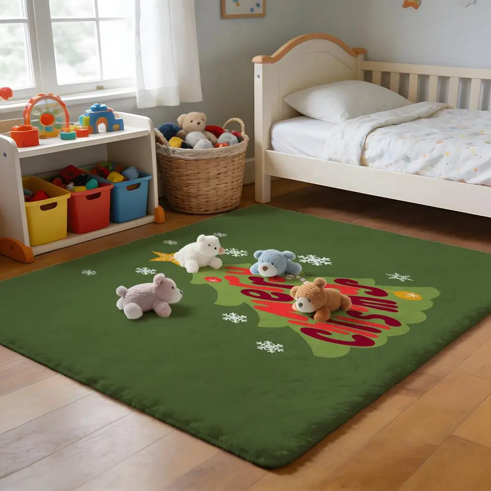 

Floor Mat Soft Flannel Rug Non-Slip Absorbent Mat for Bathroom Bedroom Home Decor Anime C-Chobits