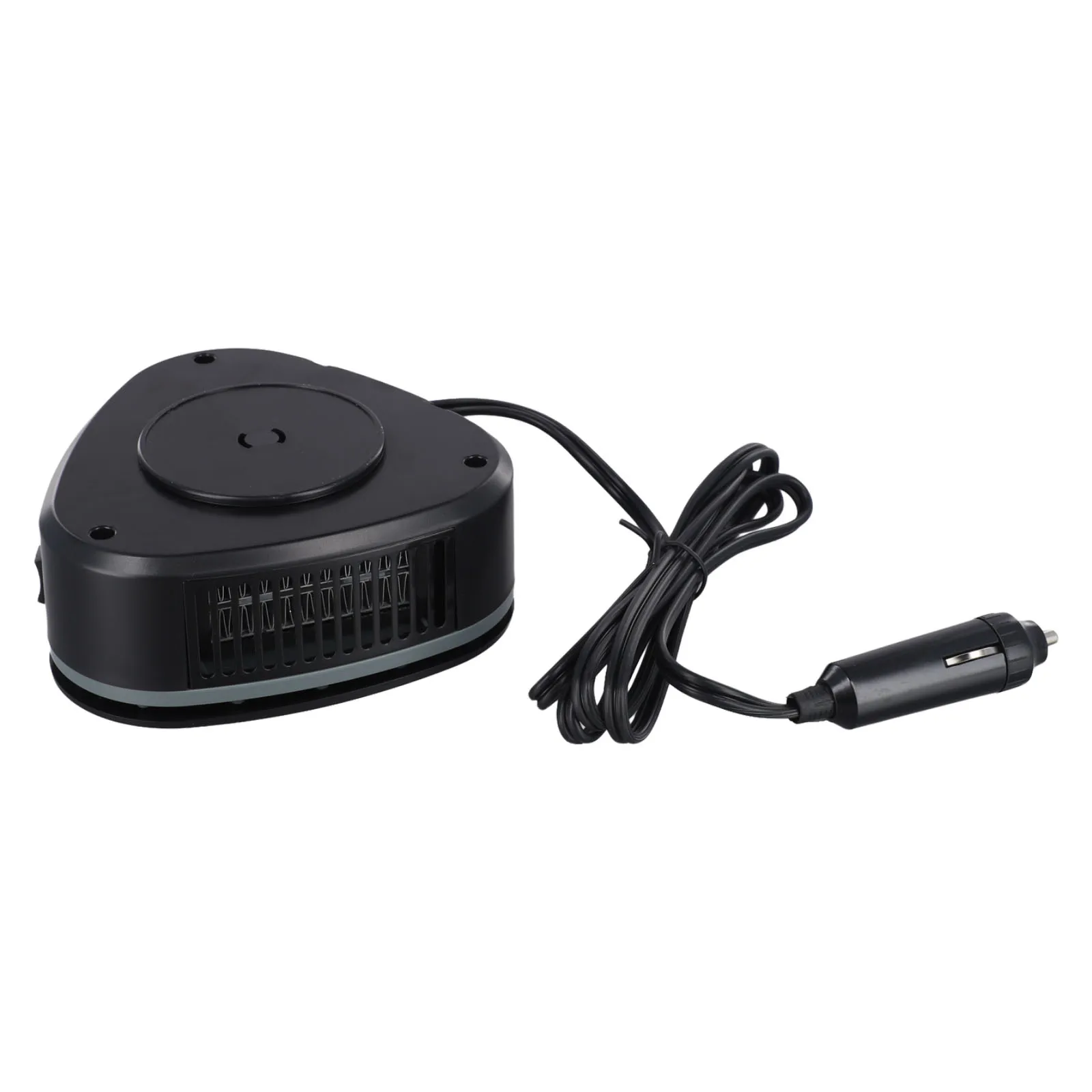 

Driving Car Heater Portable Car Heater Black Compact Design Dual Cold And Warm Air Mode Fast Defrosting High Airflow