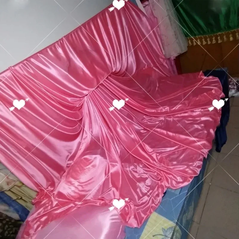 

Glossy Sexy Satin Silky Smooth Suspender Maxi Dress Sleeveless Loose Plus Size Long Dress Men Women Sleeping Robe