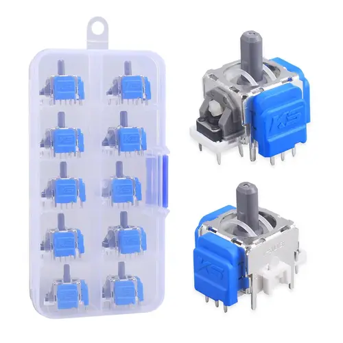 Imagen 1 del producto Reemplazo de Joystick de efecto Hall electromagnético TMR calificado, palanca analógica 3D para controlador DualSense para PS5