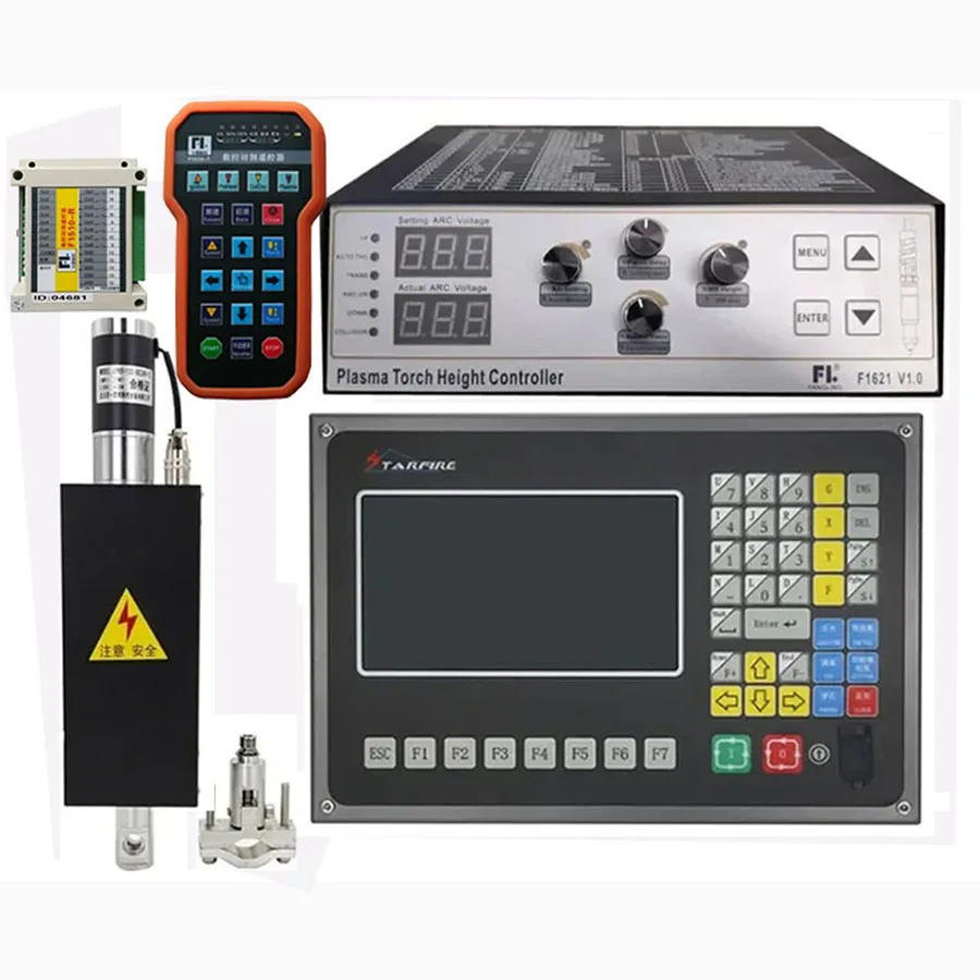 SF-2100C plasma controller+F1621 height regulator+F1510+THC lifting body JYKB-100-DC24V plasma flame cutting machine accessories