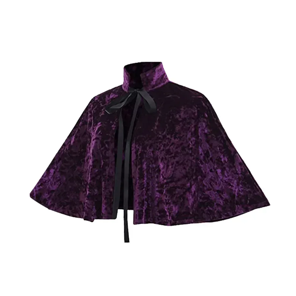 Knight Cloak New Golden Velvet Cloak Vampire Best-selling  Halloween Death Cloak Velvet Cloak Love Live Cosplay