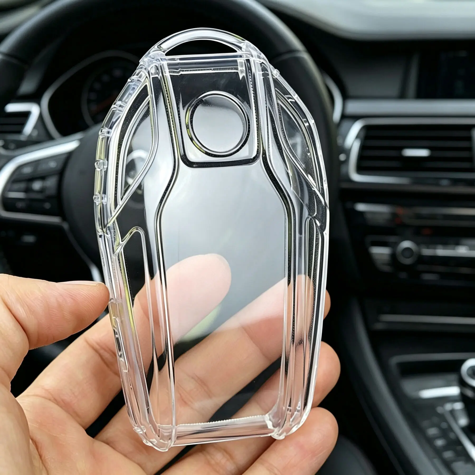 Protector de pantalla LED, funda para llave para BMW G30 G12 G11 G32 G31 G01 Serie 5 7 I8 I12 I15 X3 X4 G02 G05 X5 X7, accesorios para coche