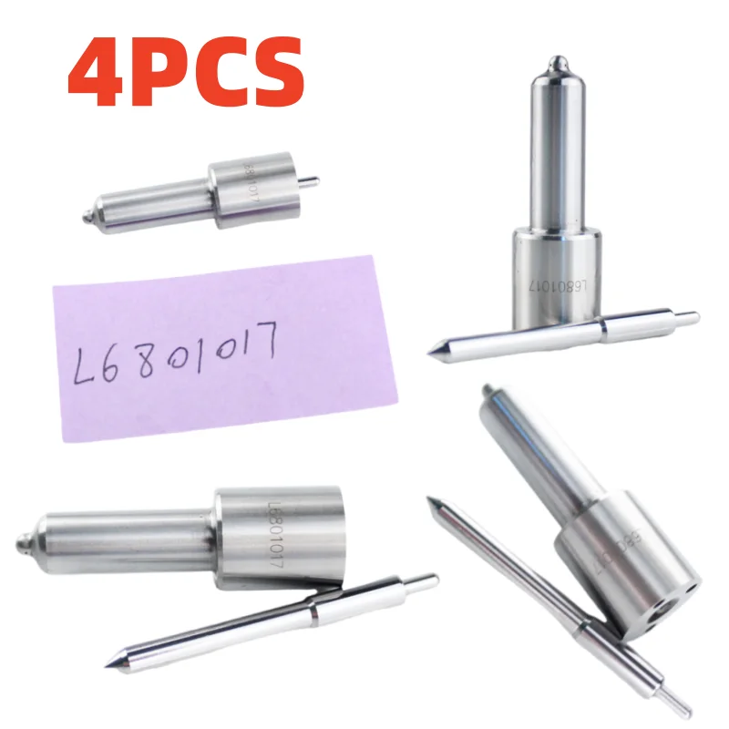 4 Pieces New Diesel Engine Injector Nozzle 6801017 6801058 6801106 1318814 680118 33350 6801027 6801104 6801029 6801024