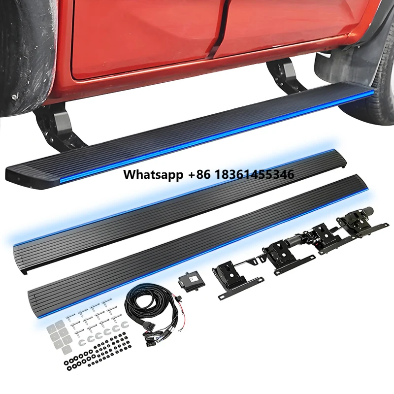 

Automatic Electric Power Side Step Running Board LED Light For T8 2018+