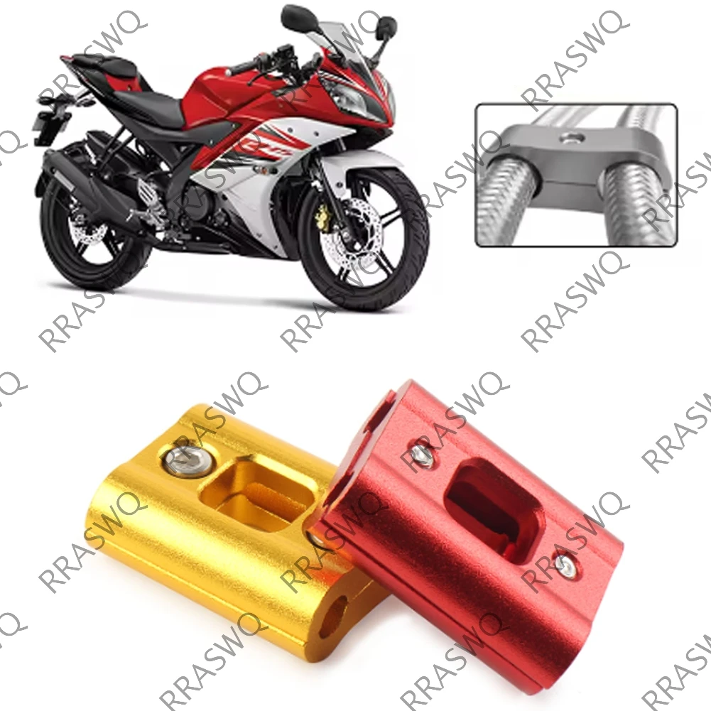 

Motorcycle Brake Clutch Cable Wire Clamp Clip For Yamaha YZF-R15 V3.0 2017 2018 2019