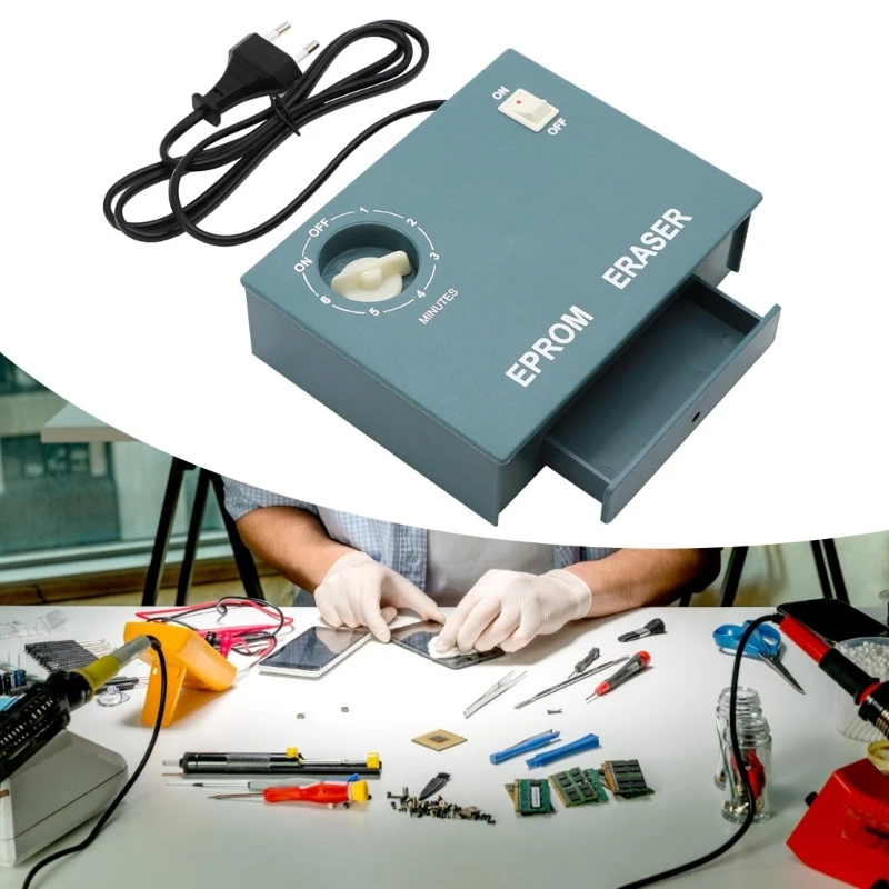آلة EPROM Chip Eraser Professional لسلسلة 27C 28C لمحلات إصلاح المختبرات