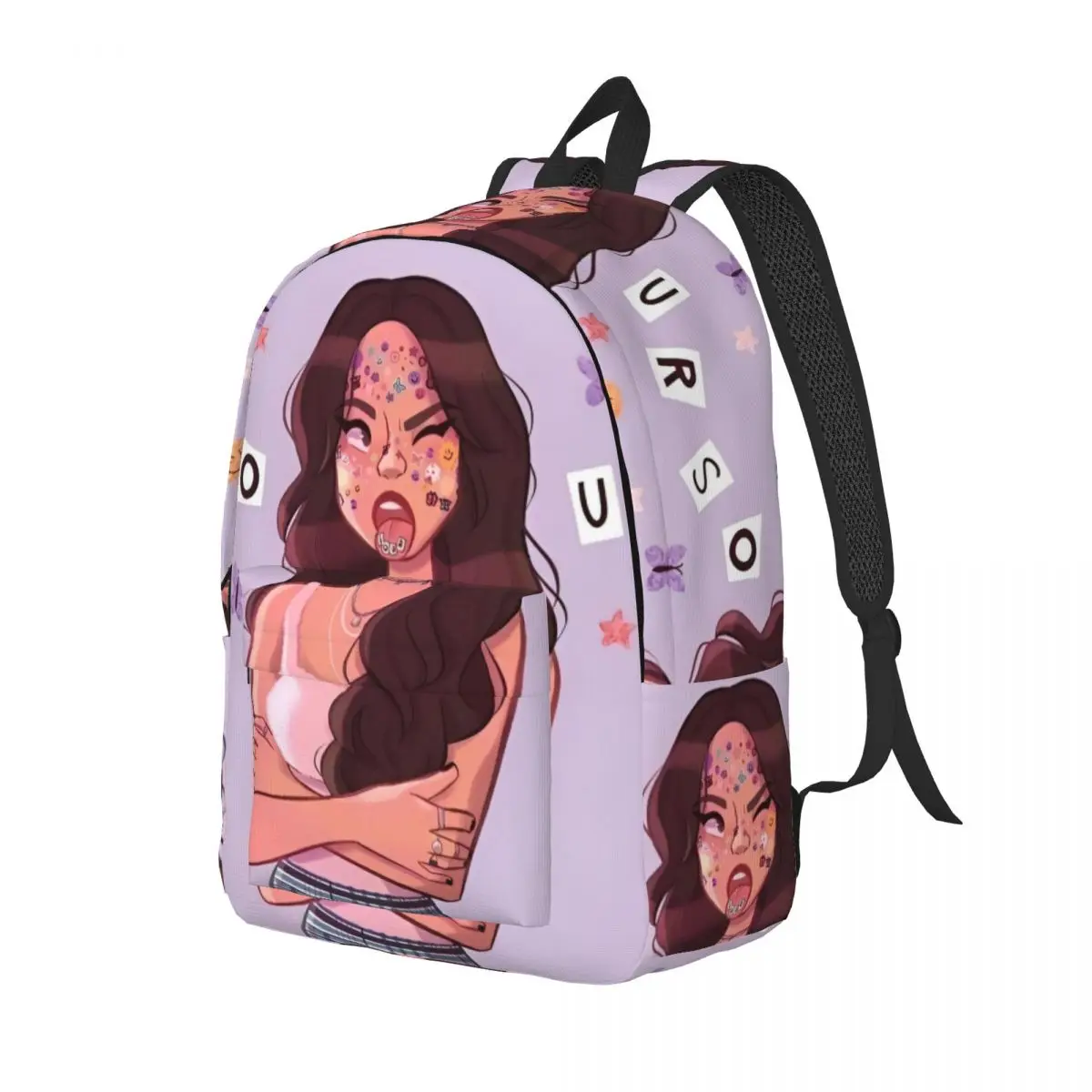 Olivia Rodrigo THIS IS FOR MY BESTIE OLIVIA Backpack for Men Women Casual Student Daypack College Canvas Bags with Pocket