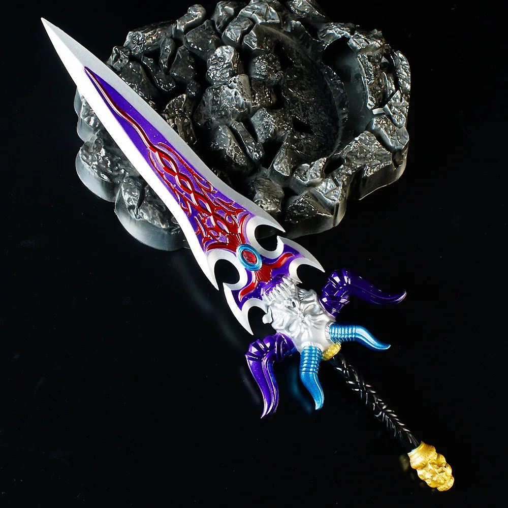 ฟิกเกอร์เกมใหม่ 30 ซม. ดาบปีศาจ อพอฟิส ของสะสมโลหะ งานฝีมือ ของตกแต่งโต๊ะทำงาน ของขวัญวันเกิดเด็ก ของเล่น