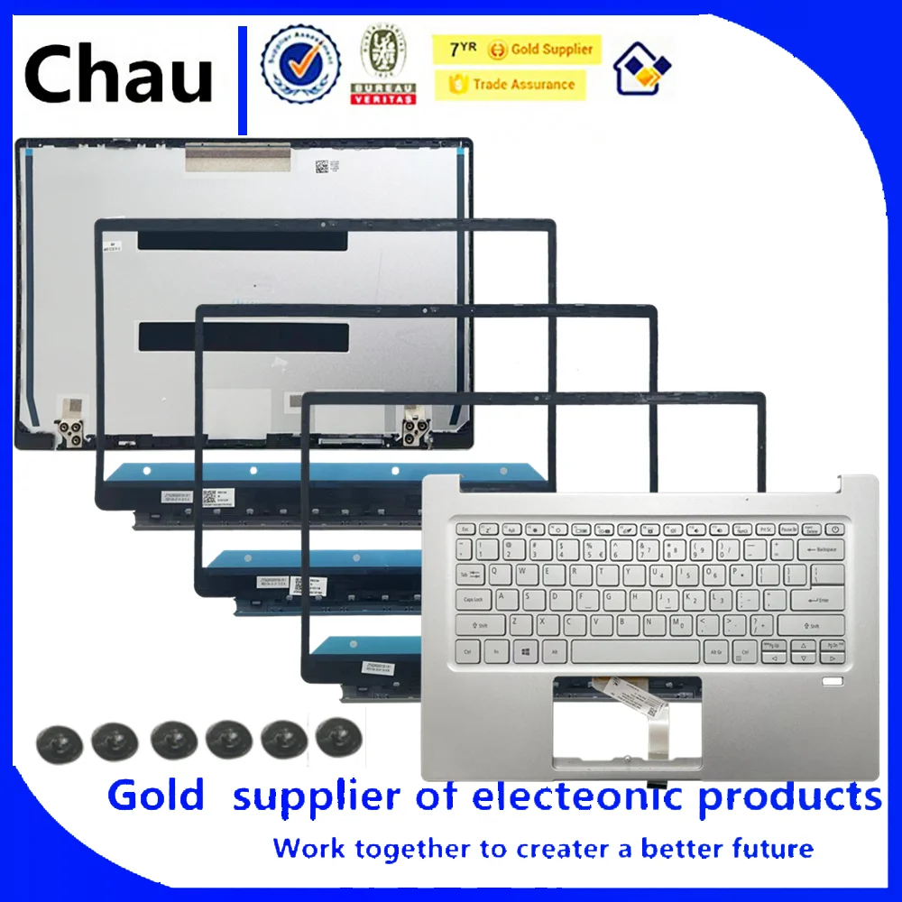 

New For Chau Swift 3 SF314-59 SF314-42 N19C4 Laptop LCD Back Cover / LCD Front Bezel/Palm rest with keyboard