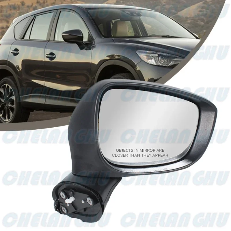 

Для Mazda CX-5 2015 2016 версия для США Правосторонняя 6-контактная черная окрашенная зеркальная сборка MA1321208 с подогревом