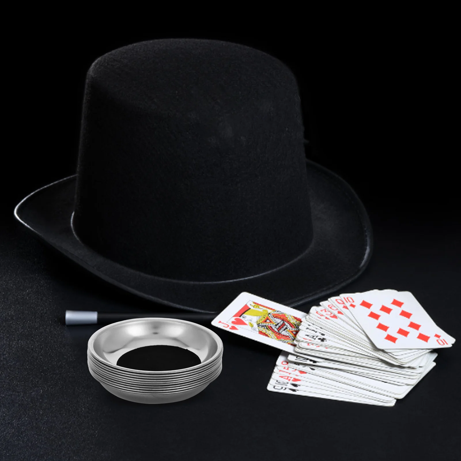 

10Pcs Magician Coin Vanishing Pads High Precision Craftsmanship Perfect for Professional Performances Magician Coin Props