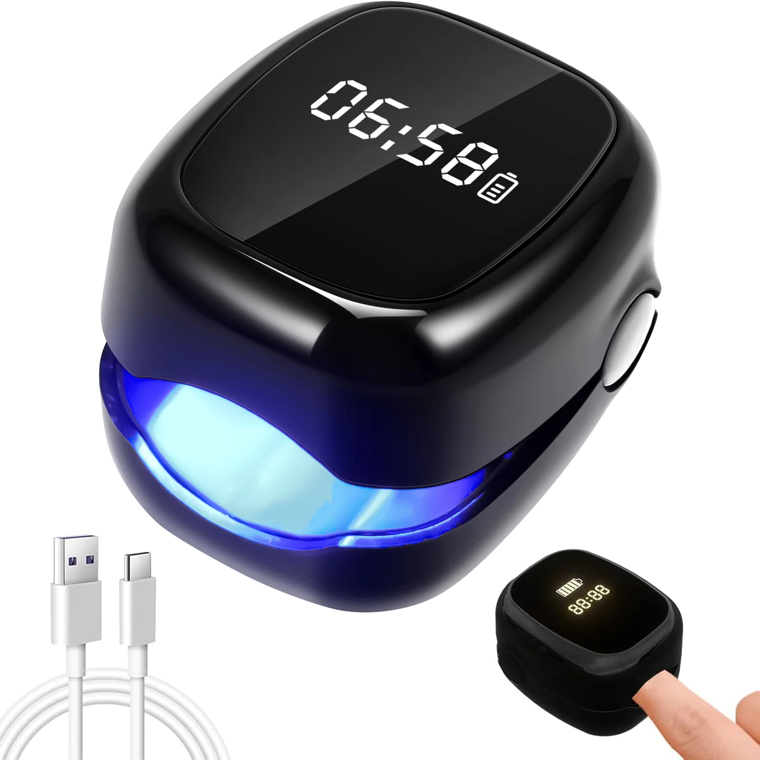 Nagel Schimmel Onychomycose Laser Apparaat Reparatie LED 905nm IR Licht 470nm Blauw Licht Hand of Voet Nagel Anti Schimmel Schoonmaken gereedschap