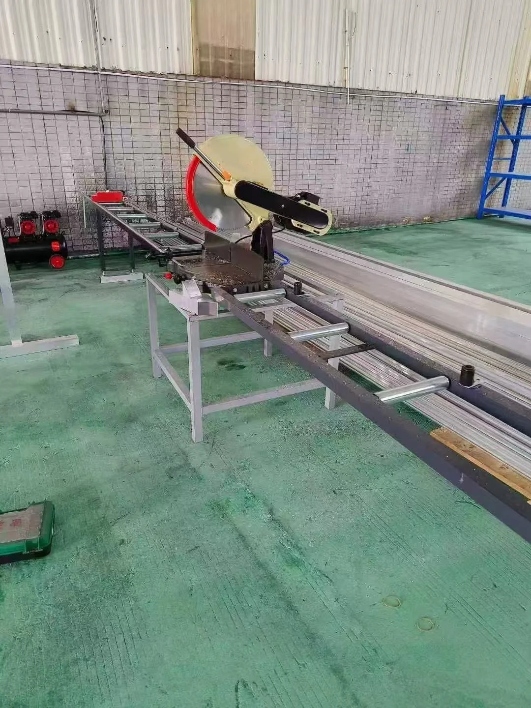 Aluminium Saw Supply Aluminum Single Head Cutting Saw Door And Window Manual Cutting Machine