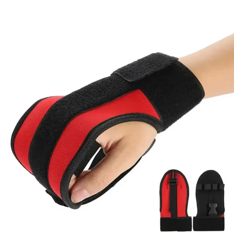 

Rehabilitation Finger Gloves Brace Breathable Anti-Slip Auxiliary Fixed Hand Fist Stroke Hemiplegia Patient Training PainRelieve