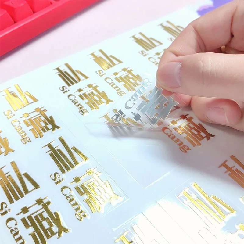 

3D Sparkling Customized Crystal Stickers Personalized Commercial Logo Tags Stickers Waterproof