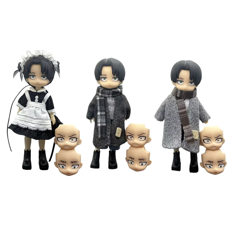 

Атака Титанов Леви Акерман Bjd Ob11 Кукла Аниме Фигурка Kawaii Модель Игрушки Девушки Коллекционные Украшения Детский Рождественский Подарок