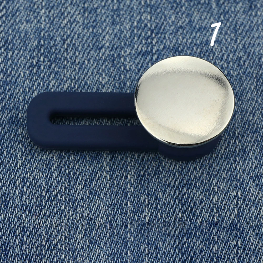 

Регулируемый металлический бант для одежды, эластичные джинсы с надписью, удлиненная застежка на талию, выдвижная пряжка, пуговицы, увеличение линии талии