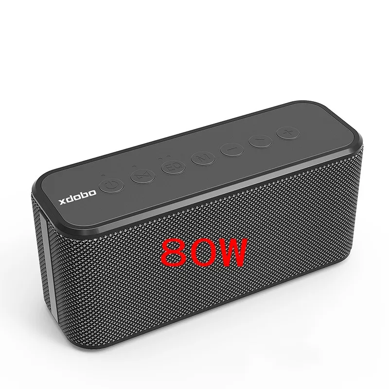 

Новые портативные Bluetooth-колонки XDOBO80W X8 Plus, бас с сабвуфером, беспроводные водонепроницаемые TWS, время воспроизведения, голосовой помощник, дополнительный