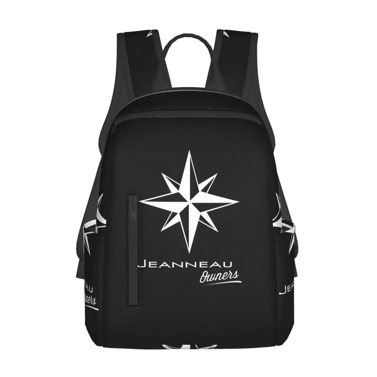 

Jeanneau Yachts Backpack Daypack Large Capacity Children BookBag School Bag Shoulder Bags for Men Women
