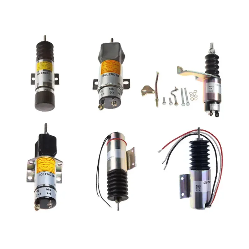 12V Fuel Shutdown Solenoid 866030 866030GT for Genie Lift AL4 AL4000D2 AL5 AL5000 AL5HT RL4 RL4000 TML-4000