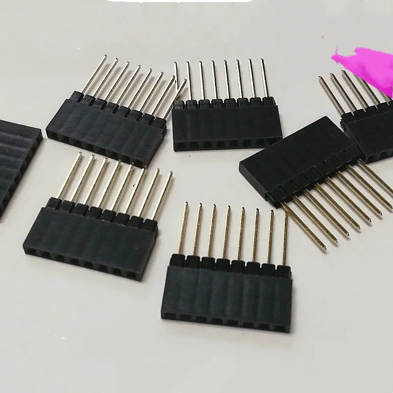 Female Header Connector 11mm lengthening 2.54mm   1*6 1*8 1*40p Connector