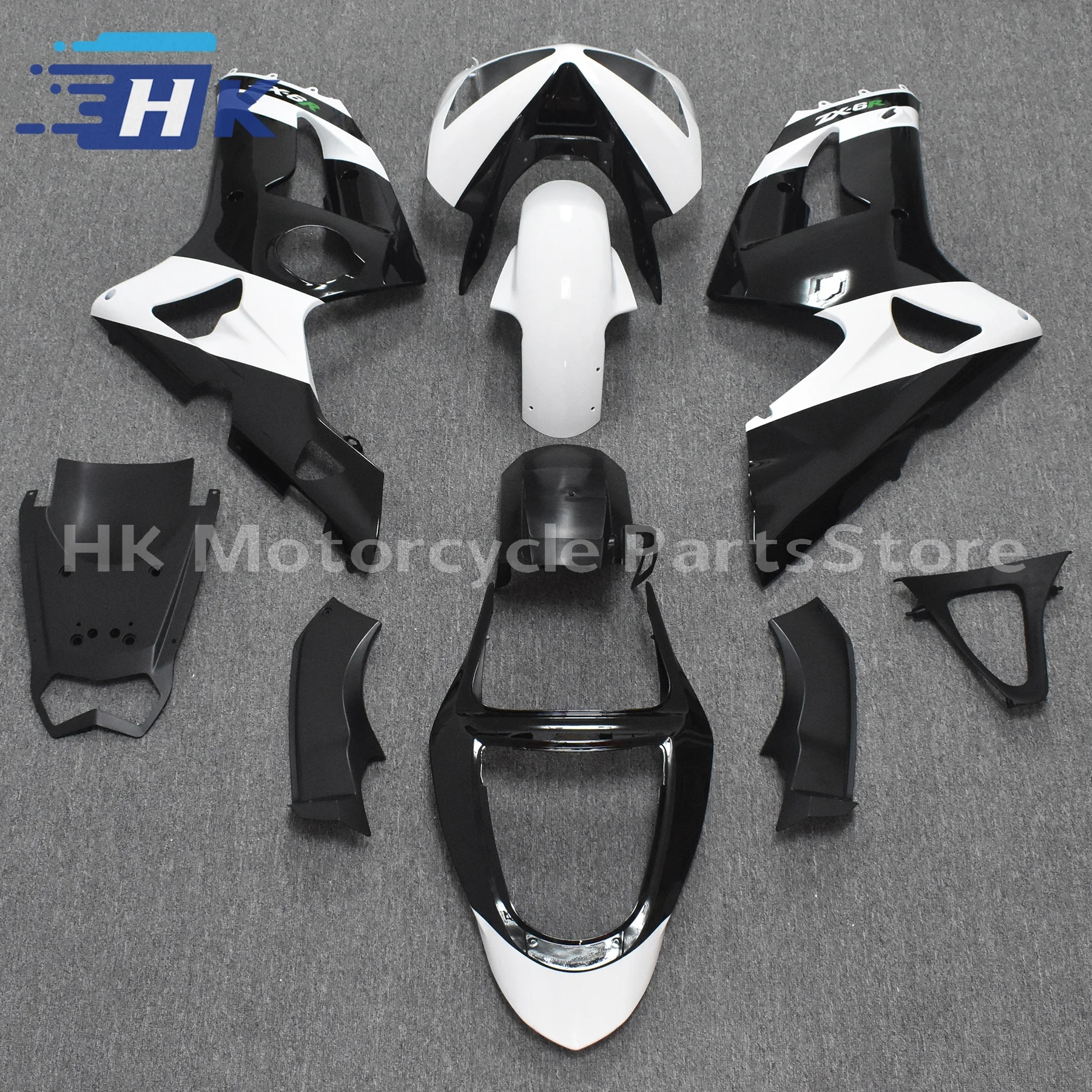 New ABS Fairings Kit Fit For KAWASAKI ZX-6R 2003 2004 636 03 04 Bodywork Set Custom