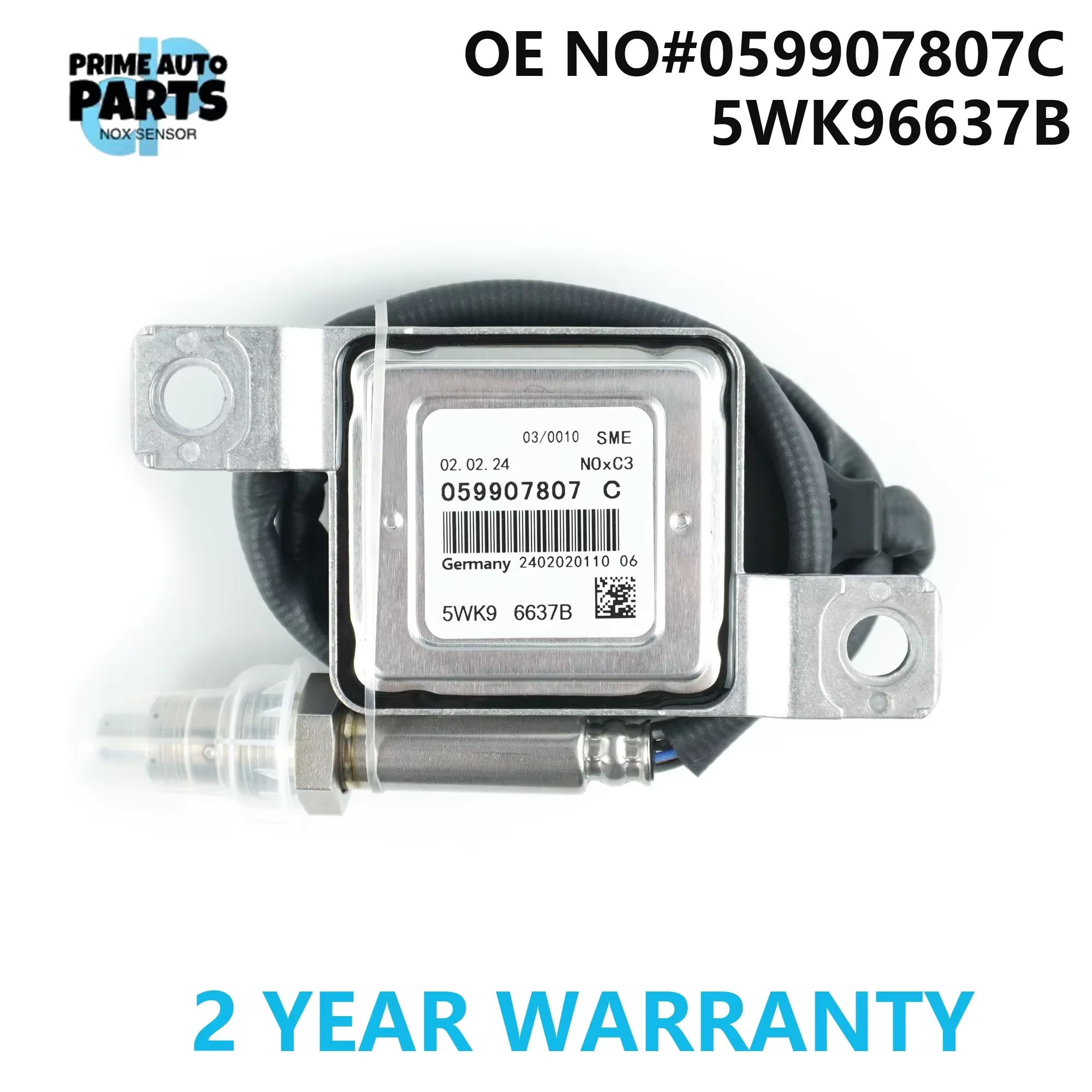 

Датчик оксида азота (NOx) 5WK9 6637B 059907807C 5WK96637B для AUDI Q7 VW Touareg TDI