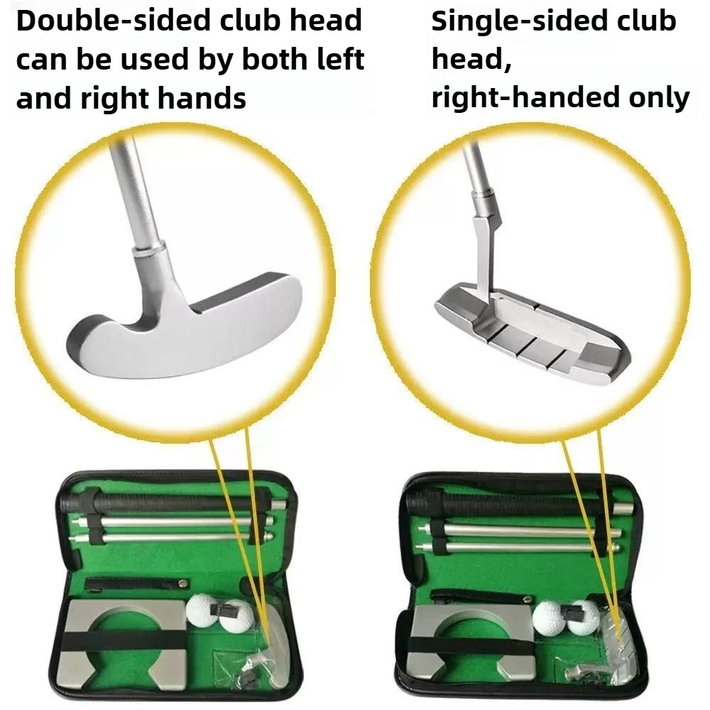 Golf putter practitioner gift box set Three putter gift set GOLF leather bag set Practitioner